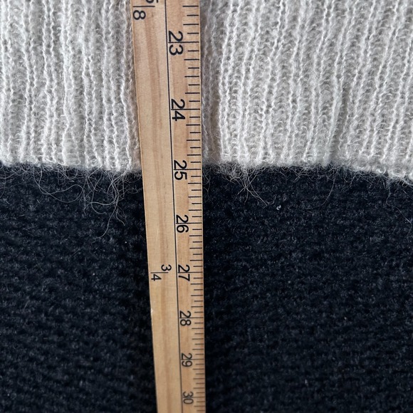 mac & jac Mohair Blend Cable Knit 1/4 Sleeve Sweater Cream Women's Size M - Picture 5 of 8